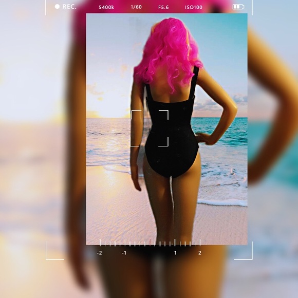 Women’s Onia Swimwear size Small Petite. Black.NWT - Picture 5 of 12